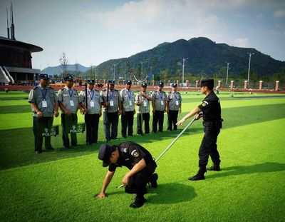 安徽寧國特警開展學前校園保安技能培訓，筑牢校園安全第一道防線